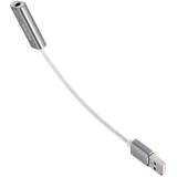 Переходник USB - 3.5 Jack (F), 0.1м, Telecom TA316U