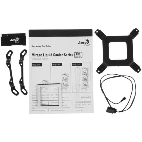 Система жидкостного охлаждения AeroCool Mirage L120 - фото 8