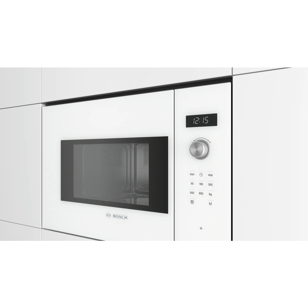Встраиваемая свч белая. Встраиваемая микроволновая печь Bosch bfl554mw0 белый. Микроволновая печь встраиваемая Bosch bfl554mb0. Bosch bfl524mw0. Микроволновая печь встраиваемая Bosch bfl520mb0.