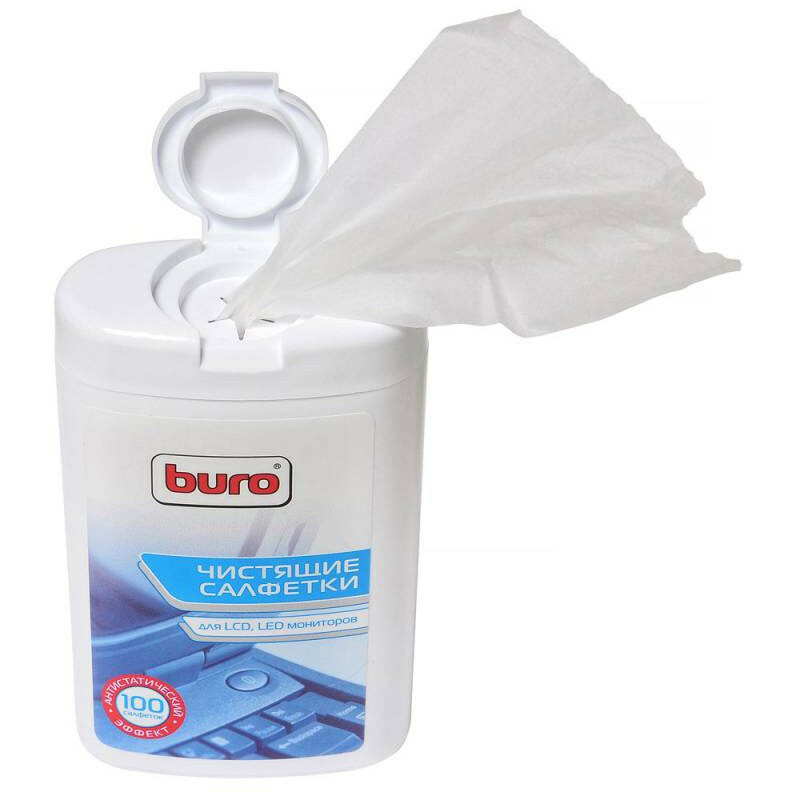 Чистящие салфетки Buro BU-tft, 100 шт. - 817436