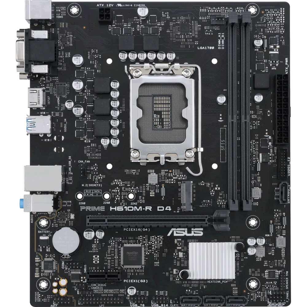 ПК Intel Core i3-12100 / Intel UHD 730 / 16 ГБ / SSD 512 ГБ