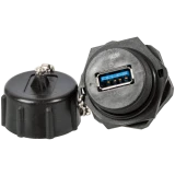 Проходной адаптер Lanmaster LAN-OK-USB30/180-WP