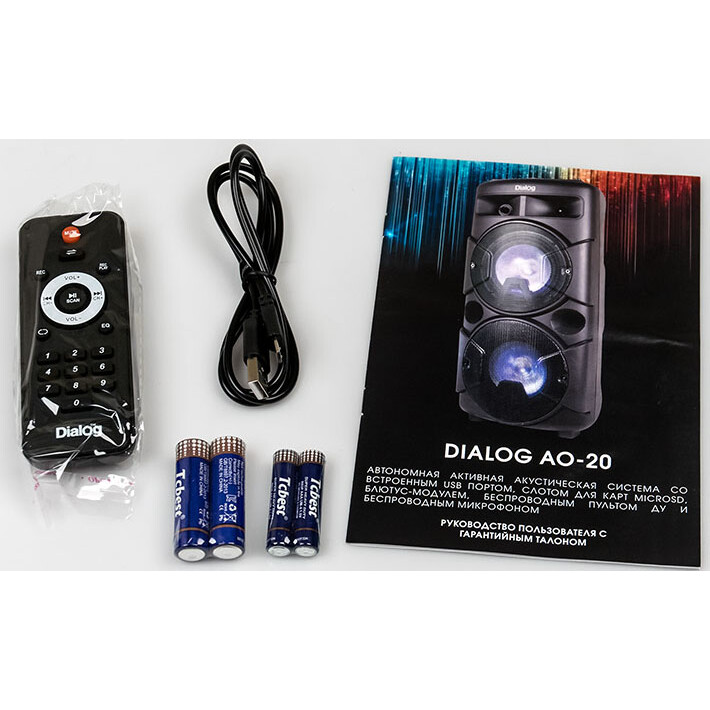 Портативная акустика Dialog AO-20 Black - фото 7