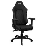 Игровое кресло Aerocool CROWN Leatherette All Black (4711099471164)