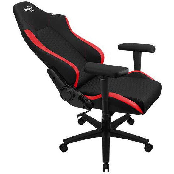 Игровое кресло Aerocool CROWN Leatherette Black Red - 4711099471195 - фото 8
