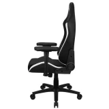 Игровое кресло Aerocool CROWN Leatherette Black White (4711099471201)