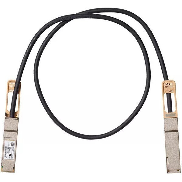 Кабель QSFP Cisco QSFP-100G-CU1M, 1м