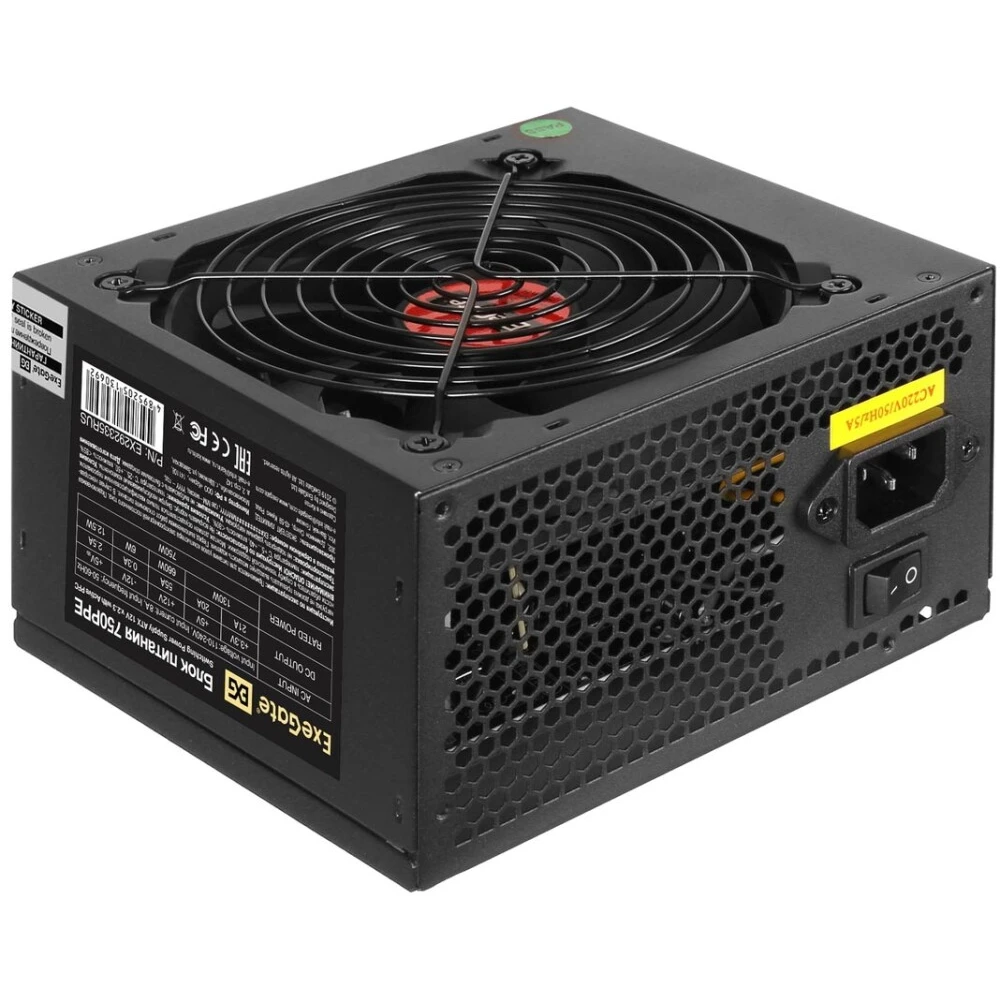 Блок питания 750W ExeGate 750PPE (EX292335RUS) - фото 2