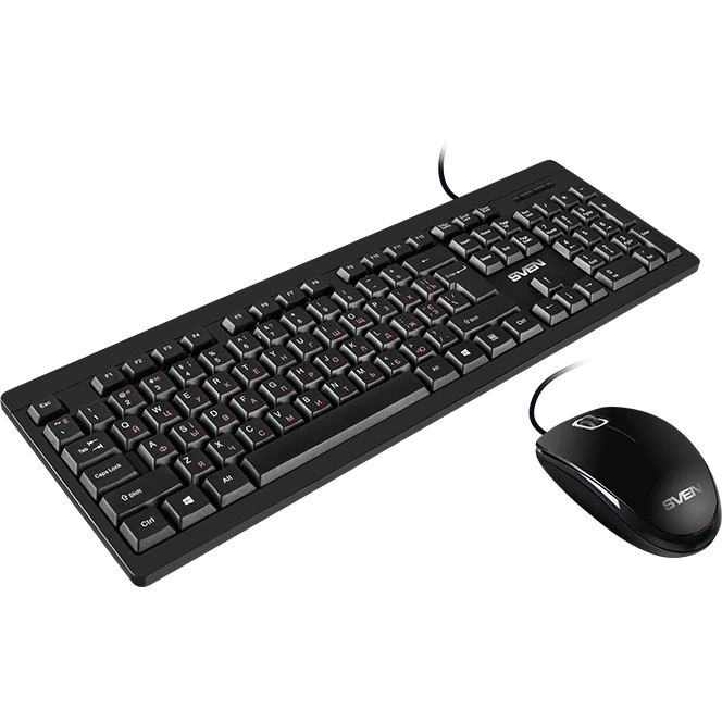 Клавиатура + мышь Sven KB-S320C Black - SV-020613 - фото 2