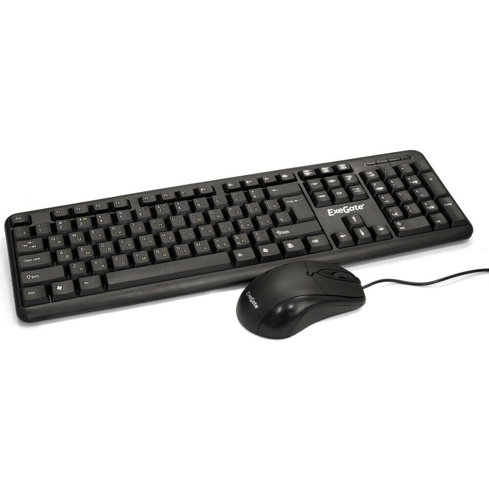 Клавиатура + мышь ExeGate MK120 OEM Black - EX287139RUS