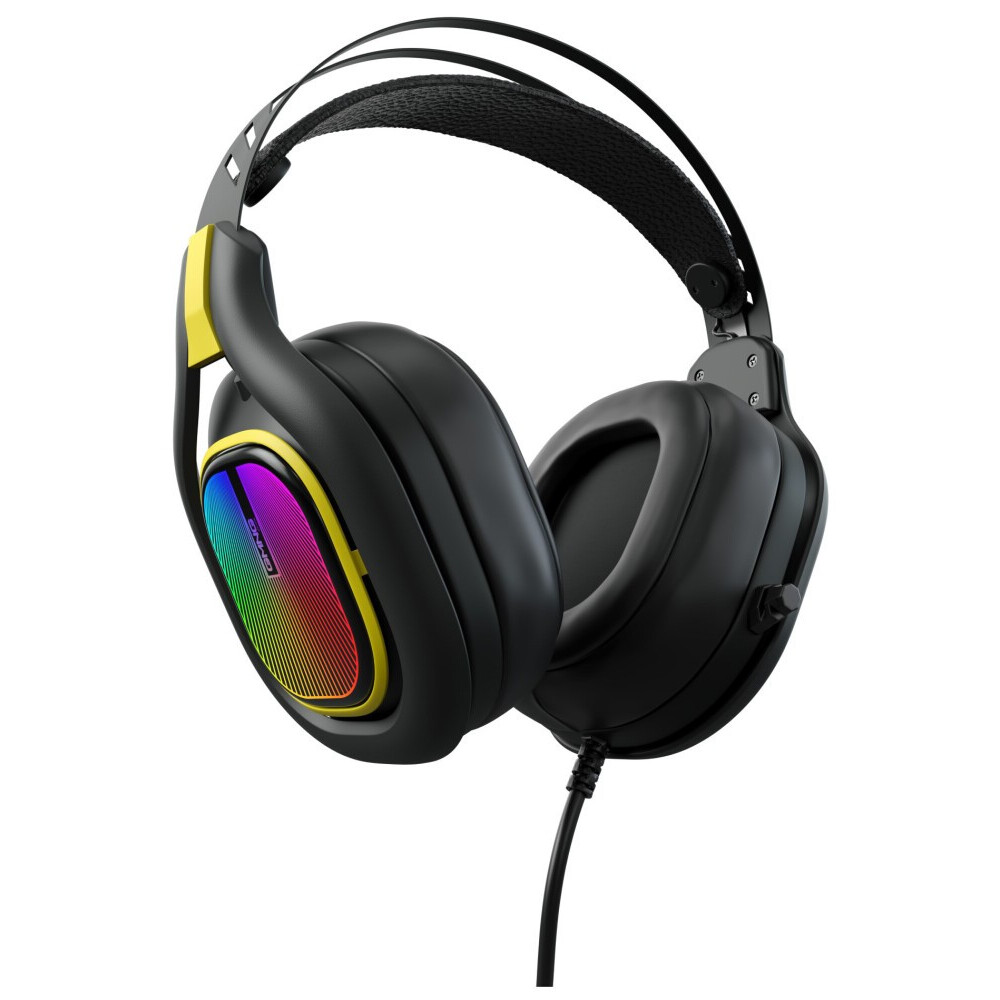 Гарнитура GMNG HS-L630G Black/Yellow - фото 4