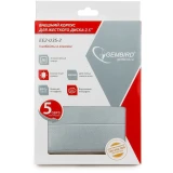 Внешний корпус для HDD Gembird EE2-U3S-2-S Silver