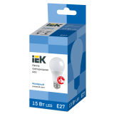 Светодиодная лампочка IEK LLE-A60-15-230-65-E27 (15 Вт, E27)