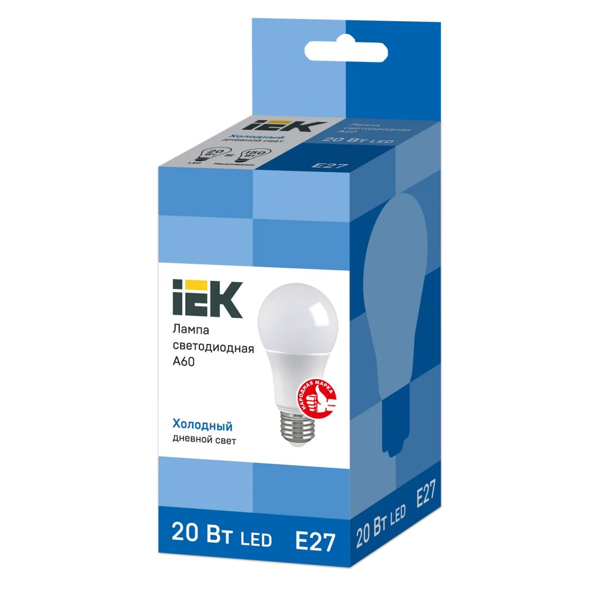 Светодиодная лампочка IEK LLE-A60-20-230-65-E27 (20 Вт, E27) - фото 2