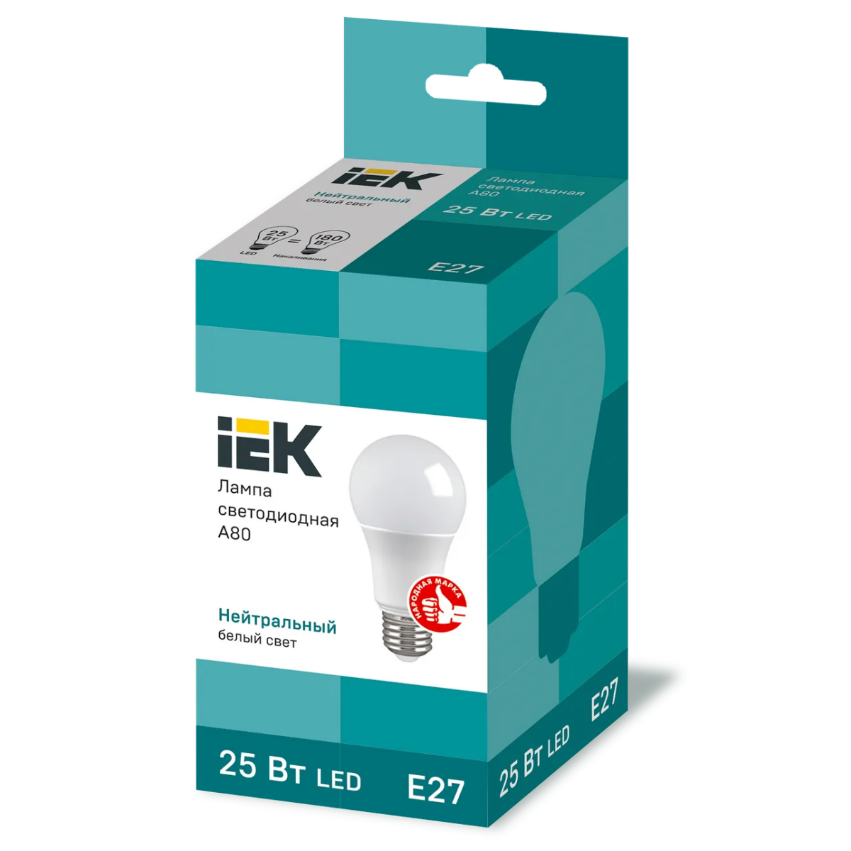 Светодиодная лампочка IEK LLE-A80-25-230-40-E27 (25 Вт, E27) - фото 2