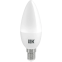 Светодиодная лампочка IEK LLE-C35-7-230-30-E14 (7 Вт, E14)