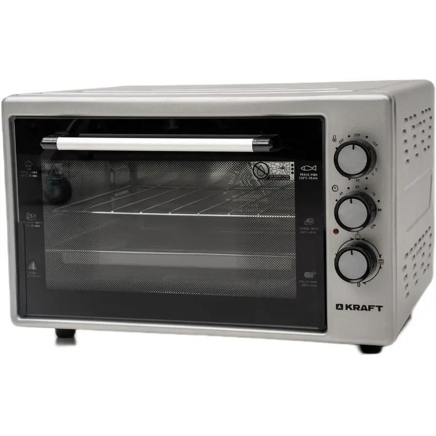 Мини-печь KRAFT KF-MO 3200 Grey - KF-MO 3200 GR - фото 2
