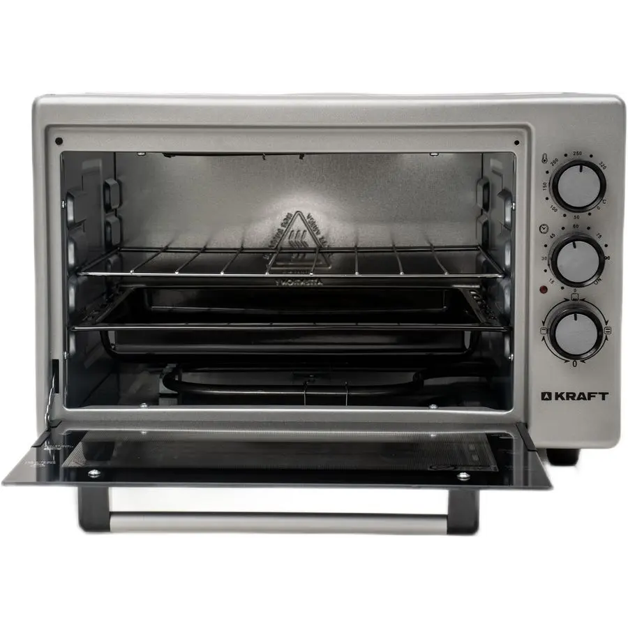 Мини-печь KRAFT KF-MO 3200 Grey - KF-MO 3200 GR - фото 3