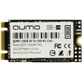 Накопитель SSD 120Gb QUMO Novation 3D (Q3DT-120GMCY-M2)