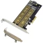 Переходник M.2 - PCI-E/SATA Orient C301E - фото 4