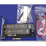 Переходник M.2 - PCI-E/SATA Orient C301E