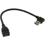 Переходник USB A (M) - USB A (F), KS-IS KS-402O