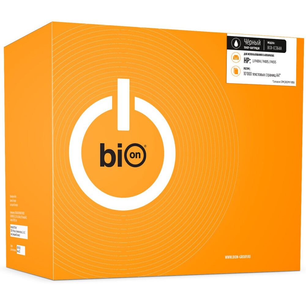 Картридж Bion CC364A Black