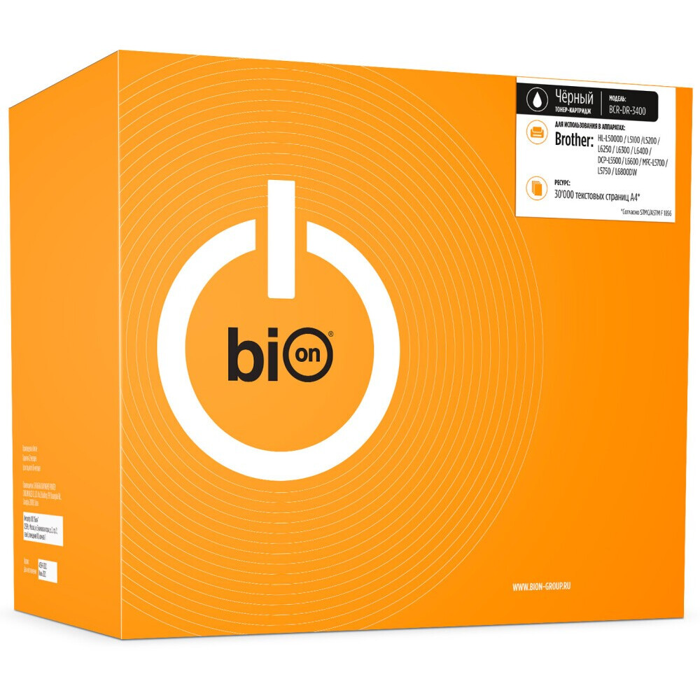 Фотобарабан Bion DR-3400 Black
