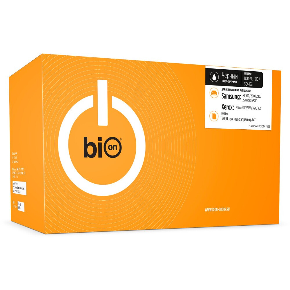 Картридж Bion ML-1610/SCX4521 Black