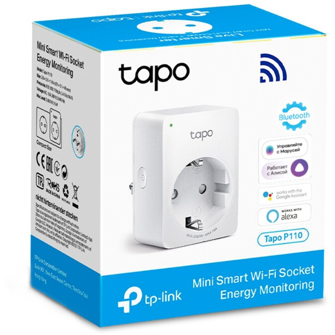 Умная розетка TP-Link Tapo P110 (1 шт.) - фото 2