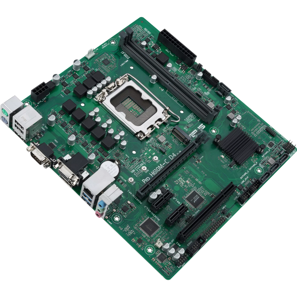 Материнская плата ASUS PRO H610M-C D4-CSM - фото 3