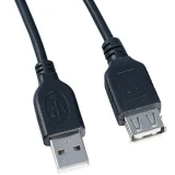 Кабель удлинительный USB A (M) - USB A (F), 1м, Perfeo U4502