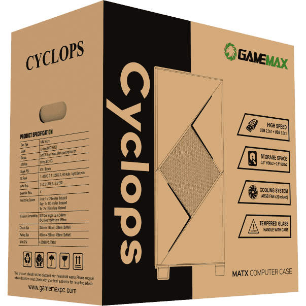 Корпус GameMax Cyclops BR - CyclopsBR - фото 12