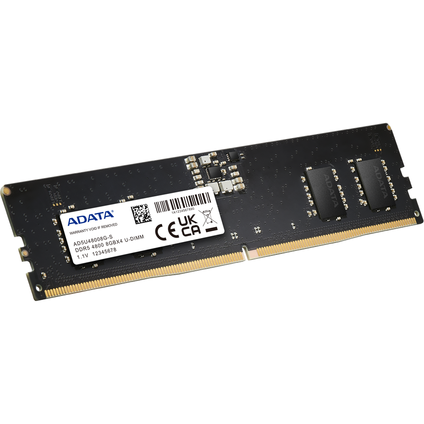 Оперативная память 8Gb DDR5 4800MHz ADATA (AD5U48008G-S) - фото 2