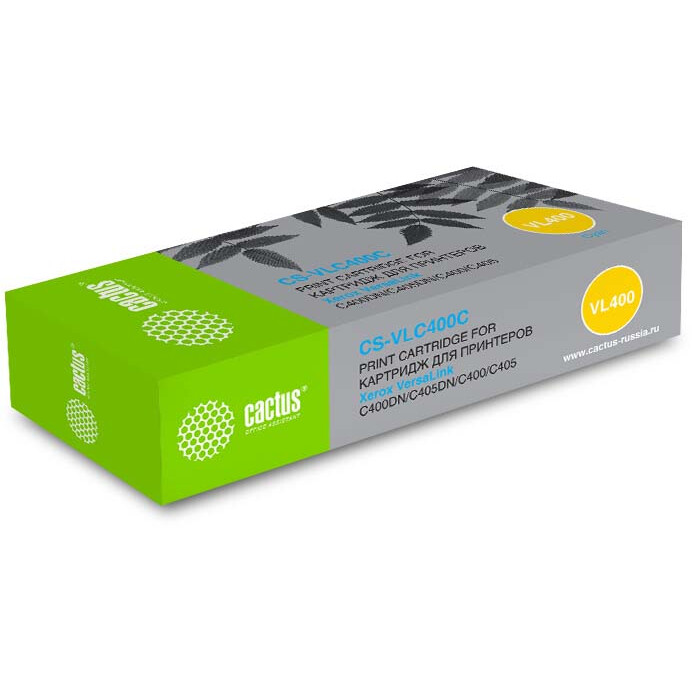 Картридж Cactus CS-VLC400CRU Cyan