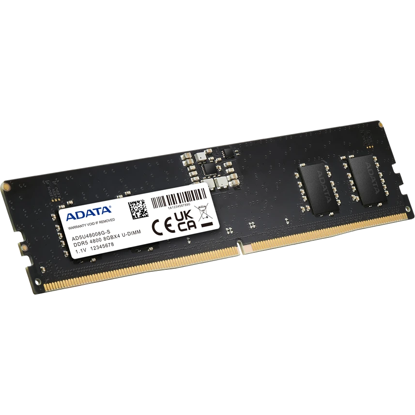 Оперативная память 16Gb DDR5 4800MHz ADATA (AD5U480016G-S) - фото 2
