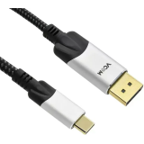 Кабель USB Type-C - DisplayPort, 1.8м, VCOM CU422MCV-1.8M