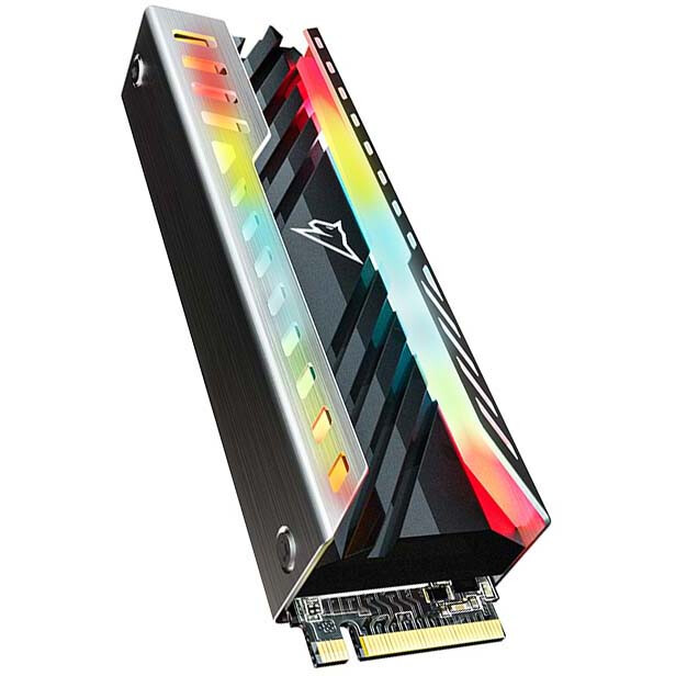 Накопитель SSD 500Gb Netac NV3000 RGB (NT01NV3000RGB-500-E4X) (heat sink) - фото 3