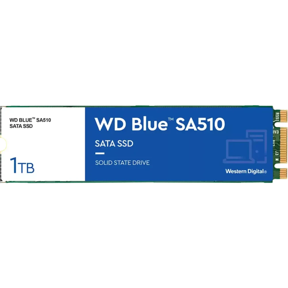 Накопитель SSD 1Tb WD Blue SA510 (WDS100T3B0B)