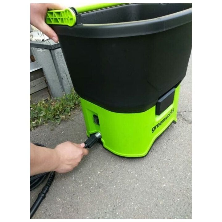 Мойка высокого давления Greenworks GDC40 - 5104507 - фото 3