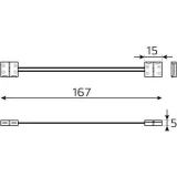Коннектор для светодиодной ленты Gauss BT432