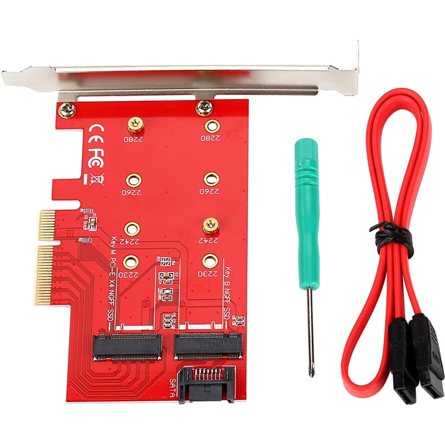 Переходник PCI-E - M.2 Orient C296E - фото 3