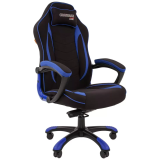 Игровое кресло Chairman Game 28 Black/Blue (00-07059198)