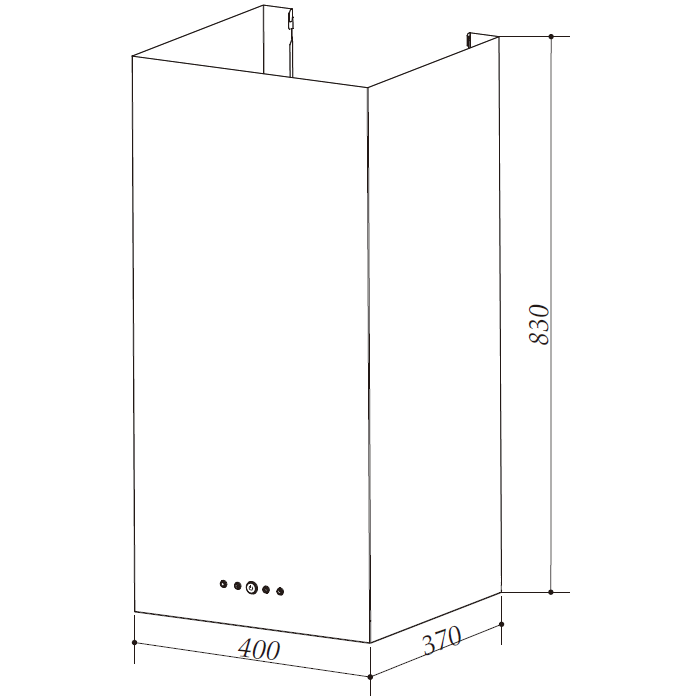 Вытяжка Weissgauff Irida BL - 429188 - фото 7