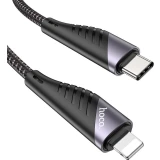 Кабель USB Type-C - Lightning, 1.2м, HOCO U95 Black (HC-41462) (6931474741462)