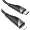Кабель USB Type-C - Lightning, 1.2м, HOCO U95 Black (HC-41462) - 6931474741462 - фото 3