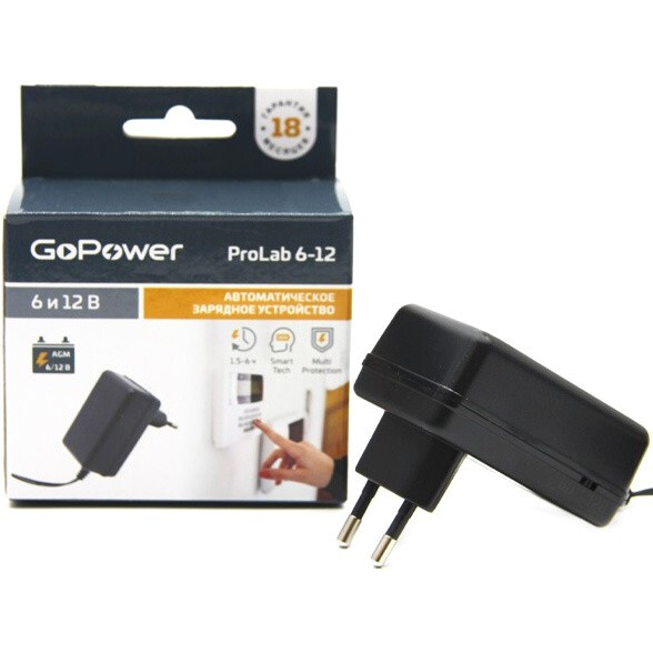 Зарядное устройство GoPower ProLab 6-12 - 00-00015352 - фото 2