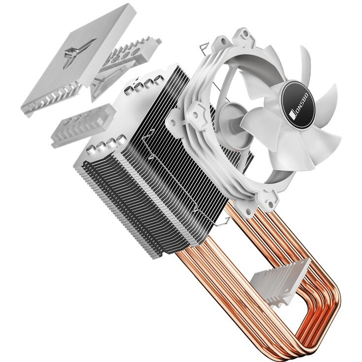 Кулер Jonsbo CR-1400 Color White - фото 12