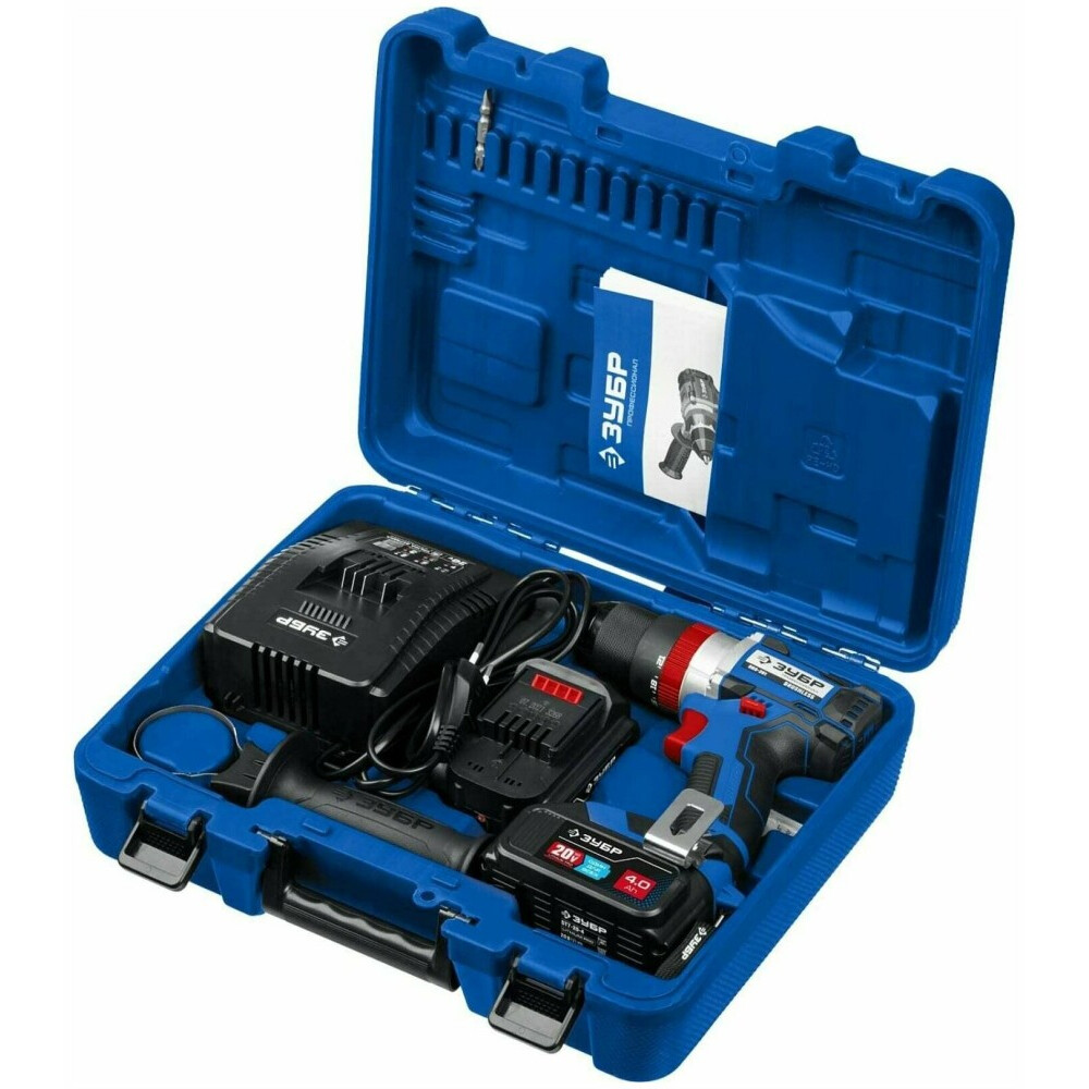 Дрель-шуруповёрт ЗУБР DBS-201-42 - фото 3