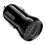 Автомобильное зарядное устройство UGREEN ED018 Black (50875)